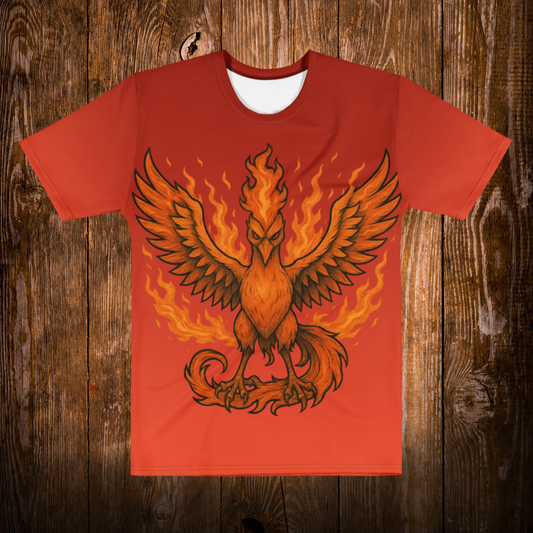 🔥 Flame Valor Gamer Tee – Recycled Unisex Sports Tee